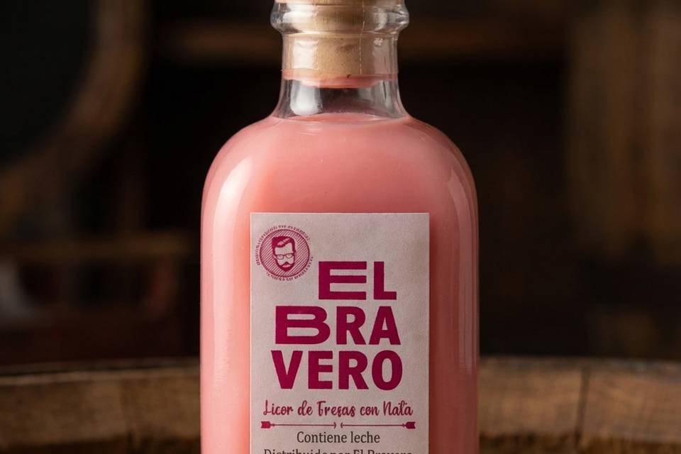 Licor Fresas con natas