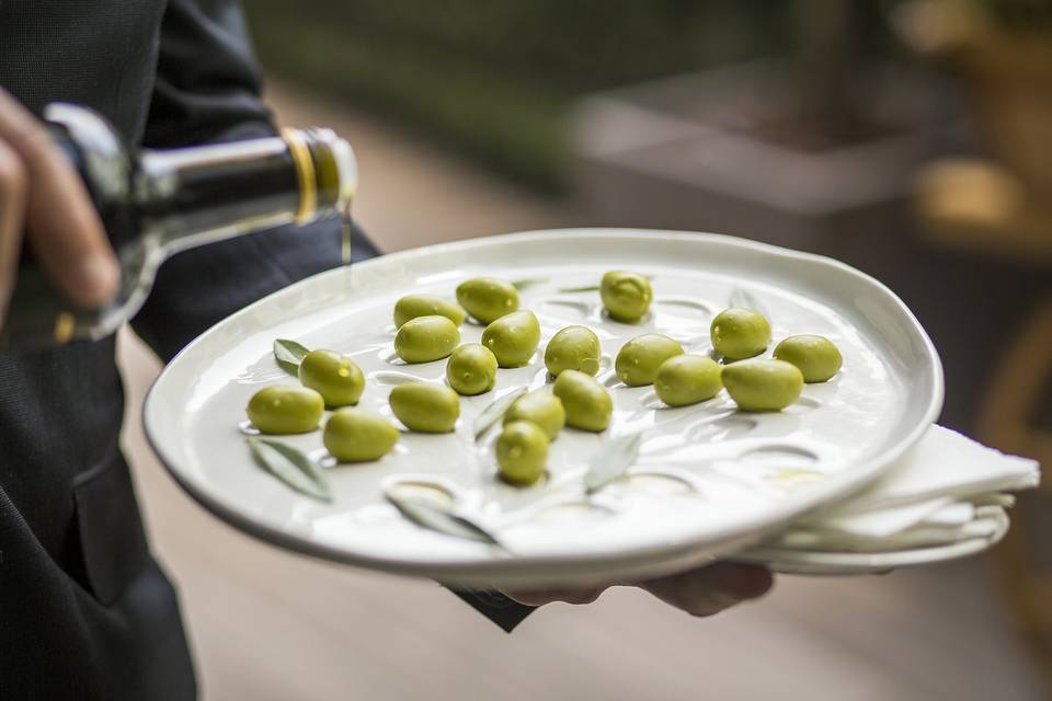 Trampantojo de aceitunas