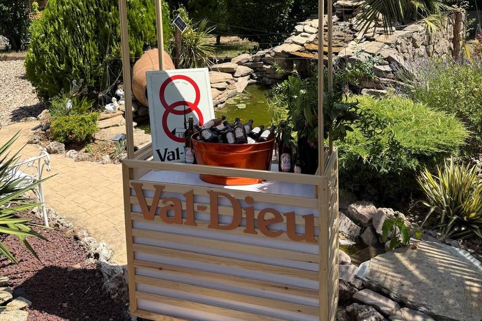 Carrito Val Dieu en exterior