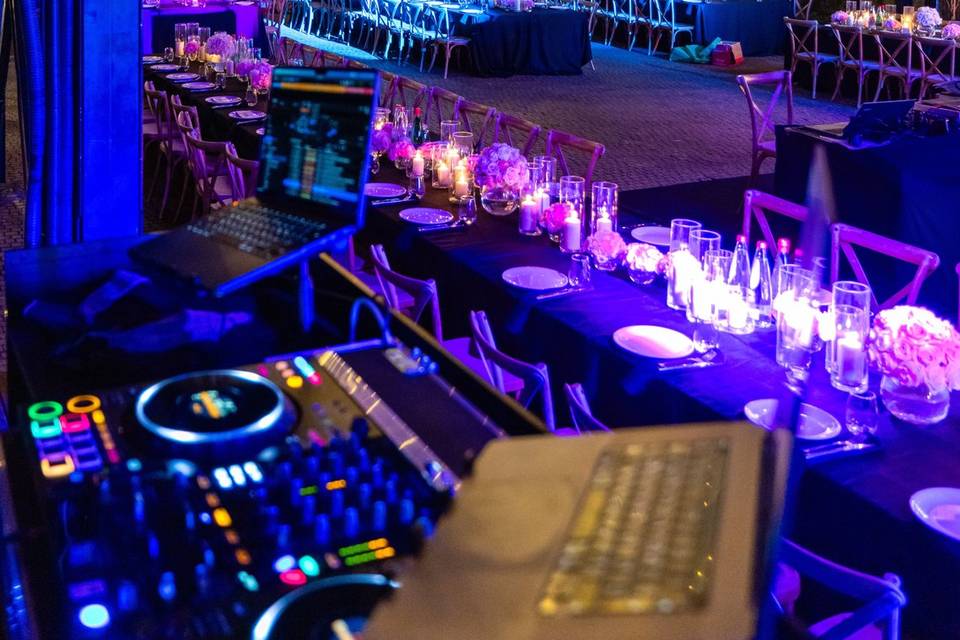 Mesas set noche