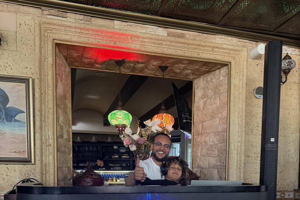 Con el mejor dj