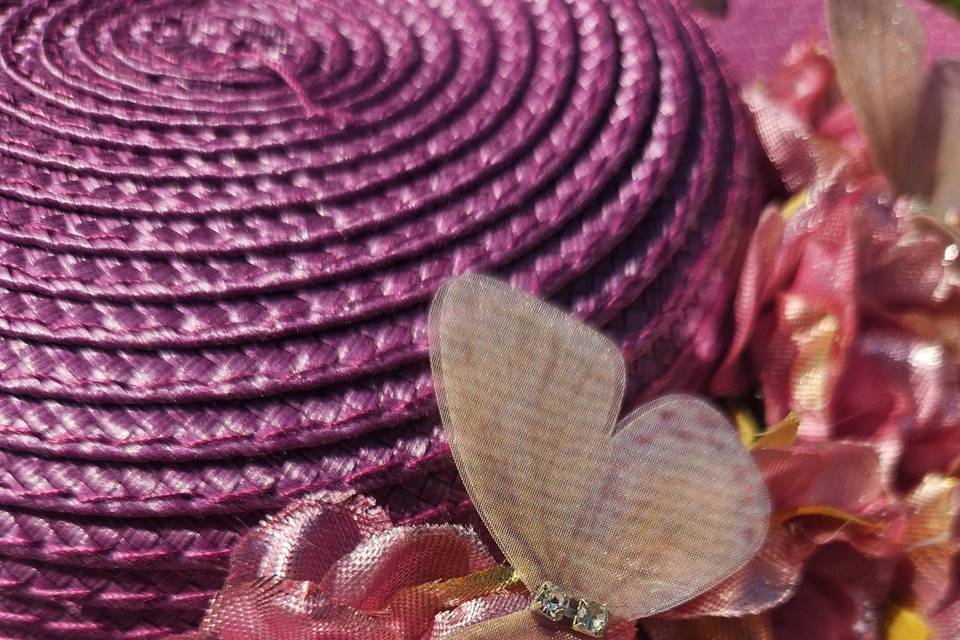 Pamela mariposa morada