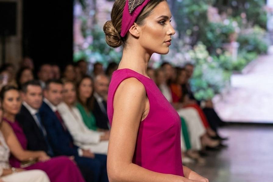 Diadema buganvilla/fucsia