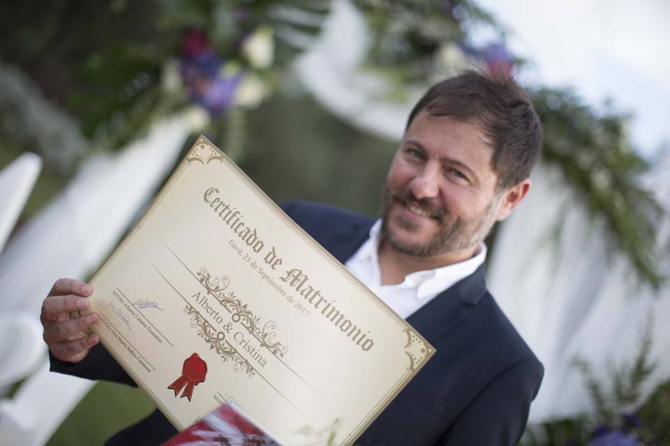 Xavier Castells - Maestro de ceremonias