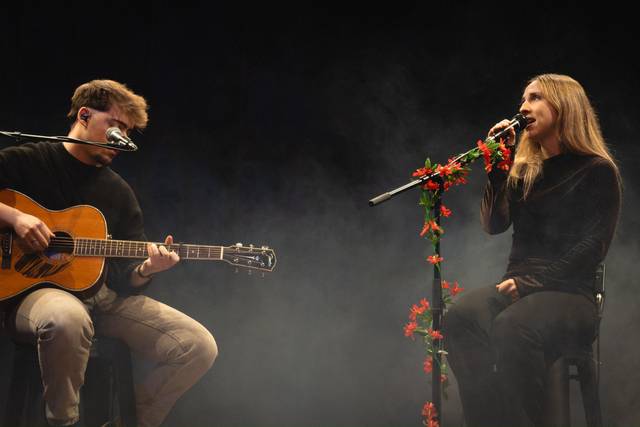 Lou y Antonio en concierto