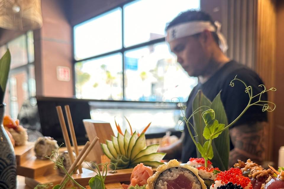 Sushi en vivo