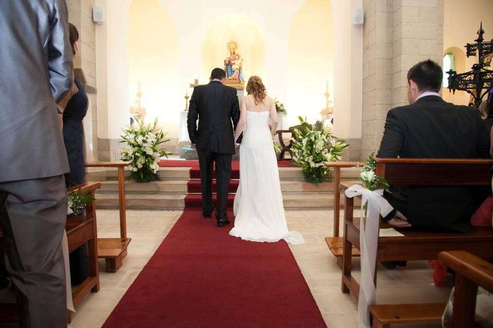 Interior Iglesia Mare de Déu