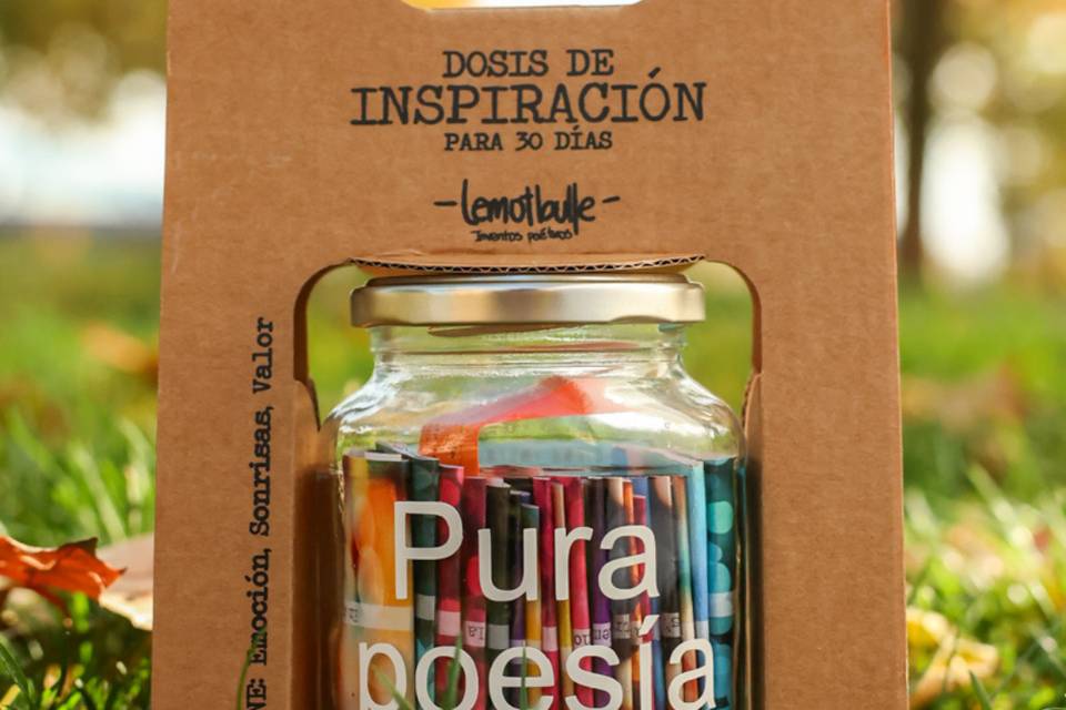 Pura poesía . solución poética