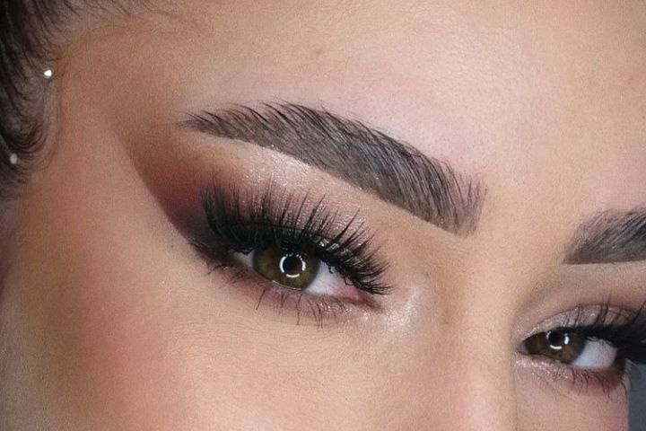 Maquillaje glam social