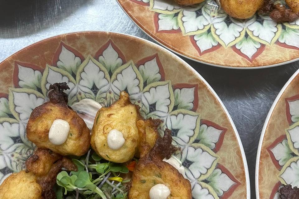 Buñuelos de bacalao