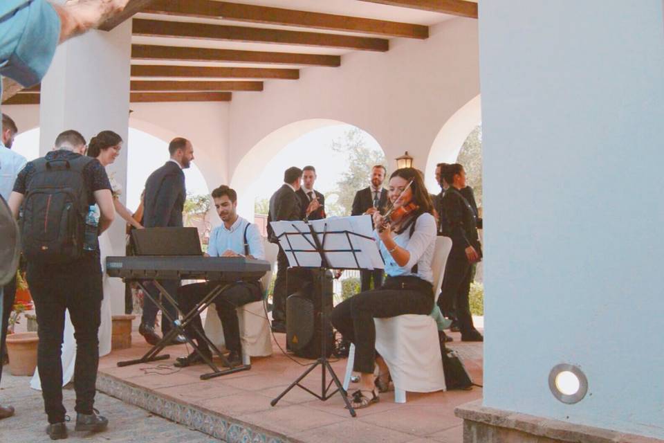 Durante unos aperitivos