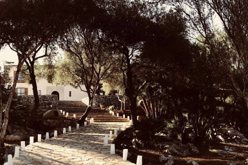 Entrada con encanto