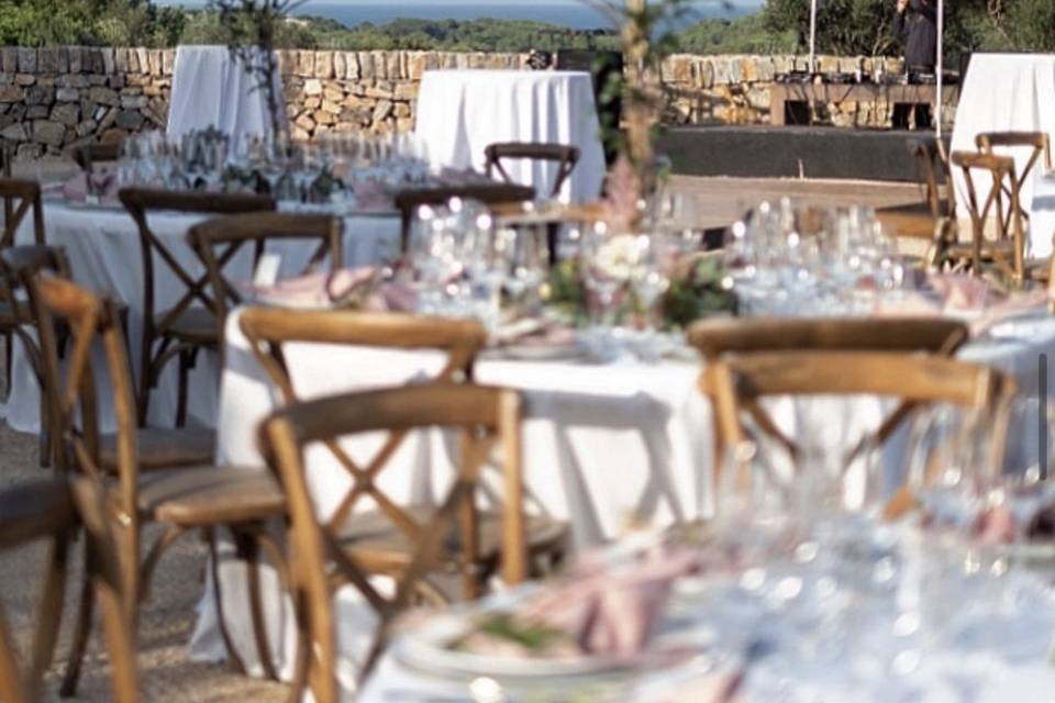Banquete al aire libre