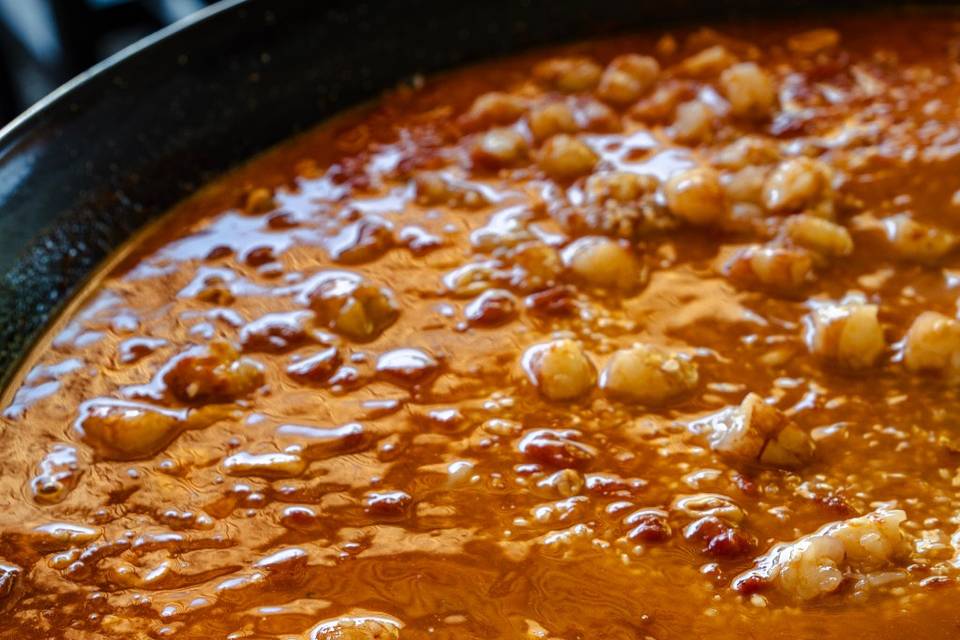 Paella a banda