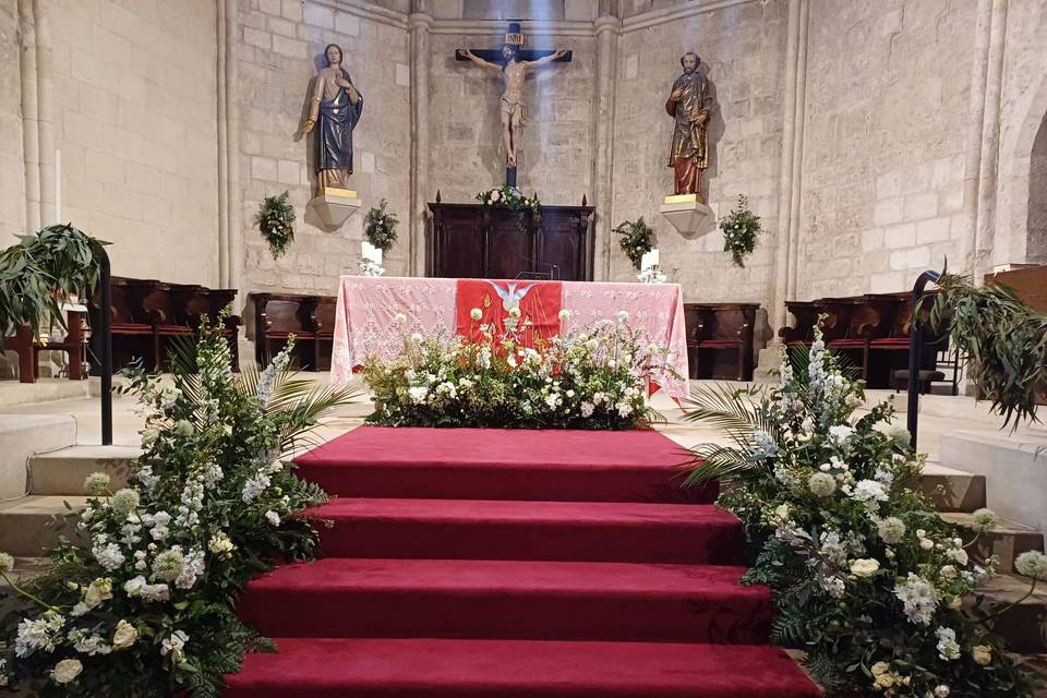 Decoración floral Iglesia