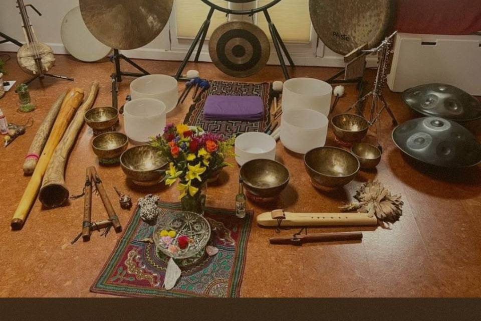 Set de gongs