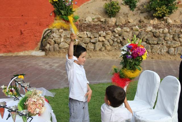 Ceremonia en el jardín