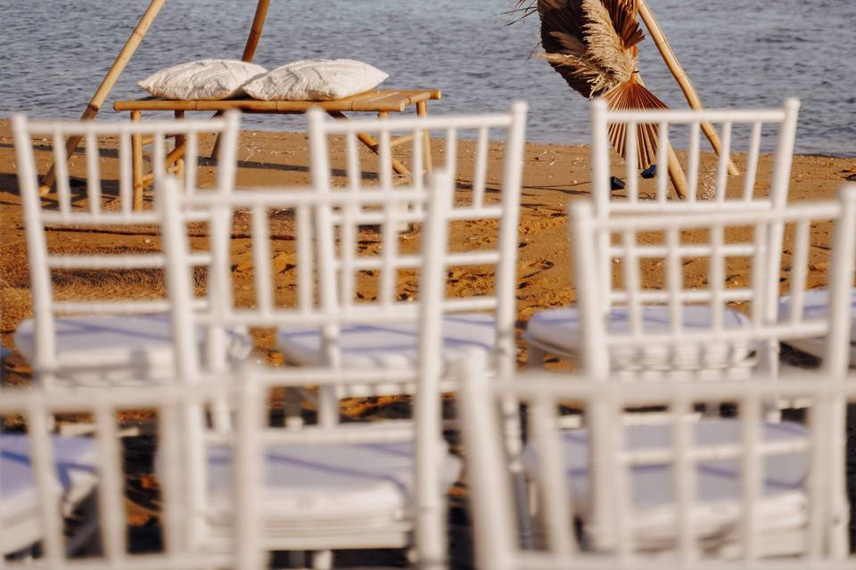 Boda en la playa