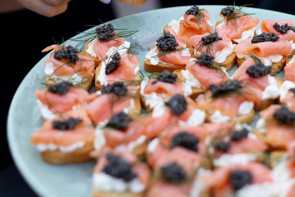 The Canapés Service