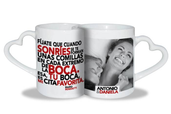 Pack tazas blanco y negro