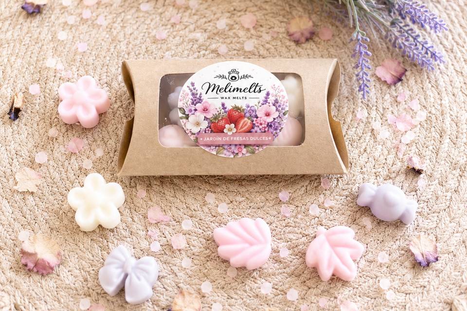 Wax melts fresas dulces