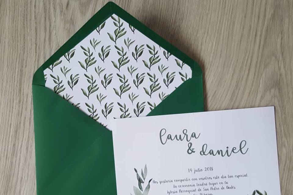 Invitación personalizada