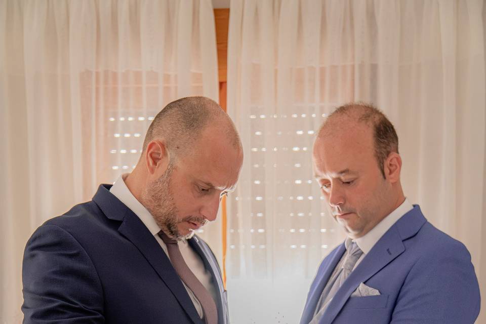 Preparativos Novio