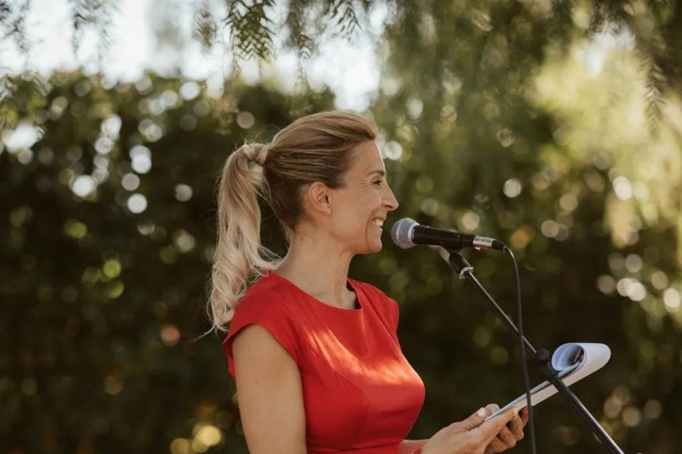 Maestra de ceremonias