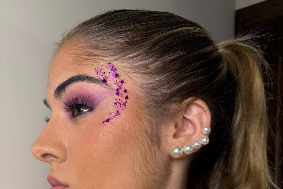 Maquillaje Glitter