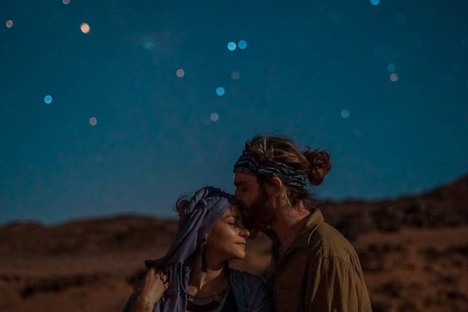 Noche bajo las estrellas en sa