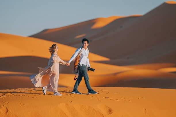 Paseo por las dunas de Erg Che
