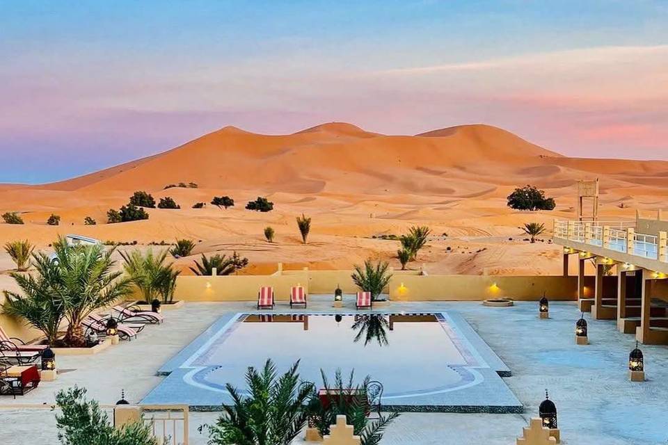 Dunas doradas de Merzouga