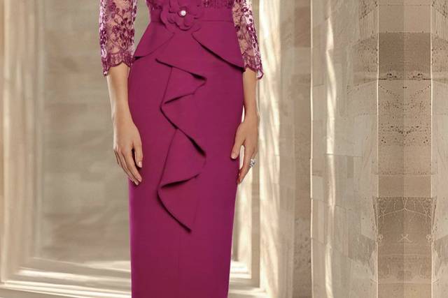 Vestido guipur