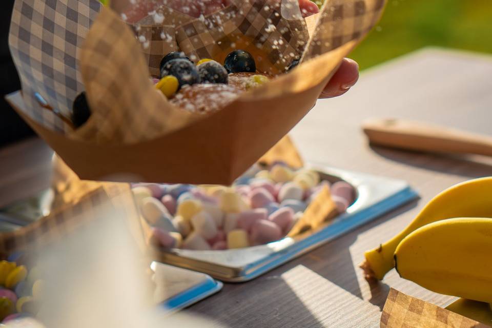 Amplia variedad de toppings