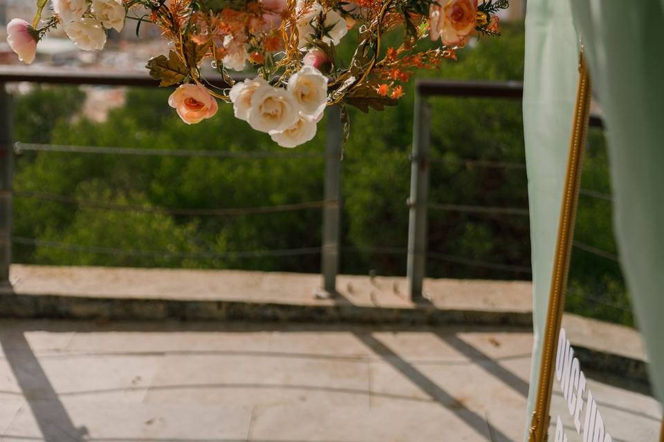Decoración floral