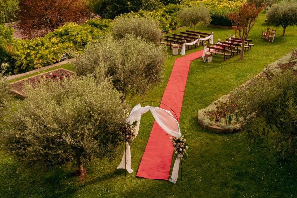 Desfile a la boda