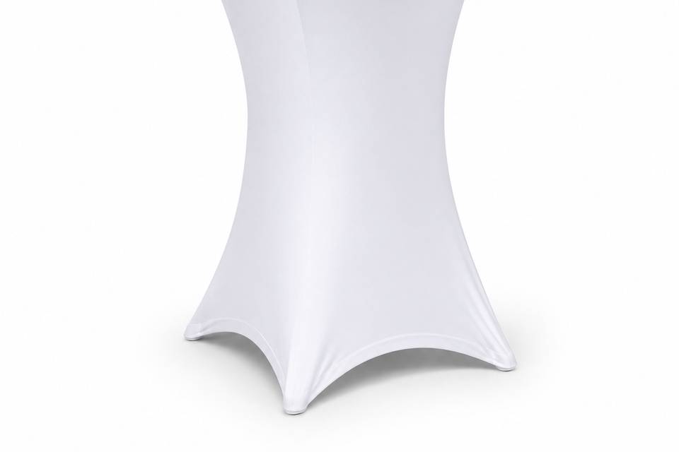 Mesa de cóctel alta con funda