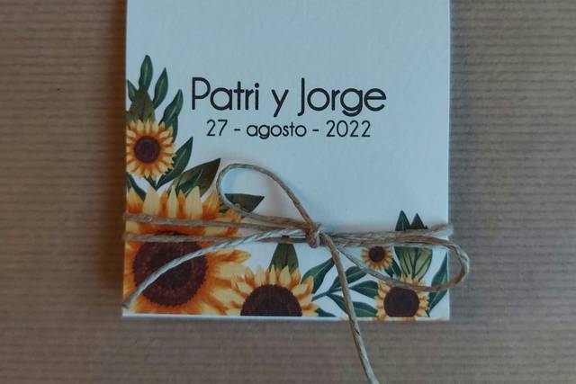 Detalle para boda en león