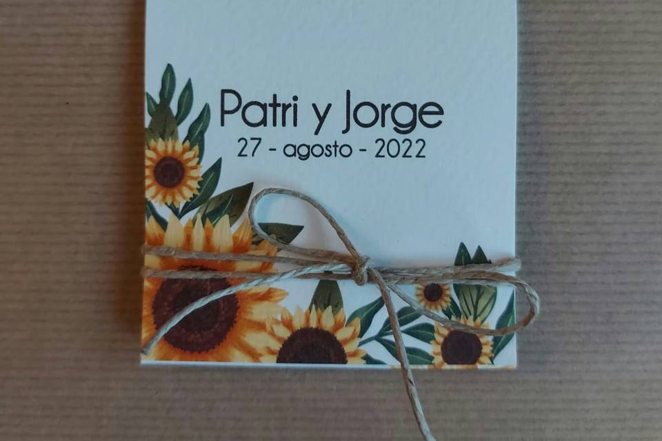 Detalle para boda en león