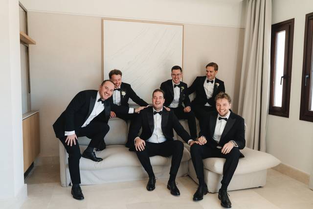 Los amigos del novio