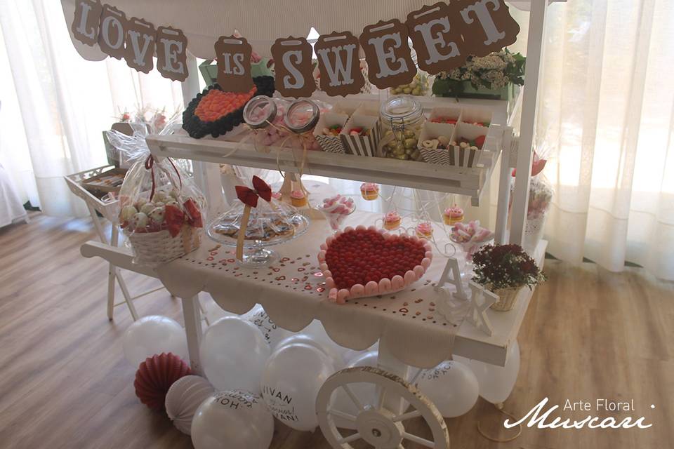 Candy bar carrito