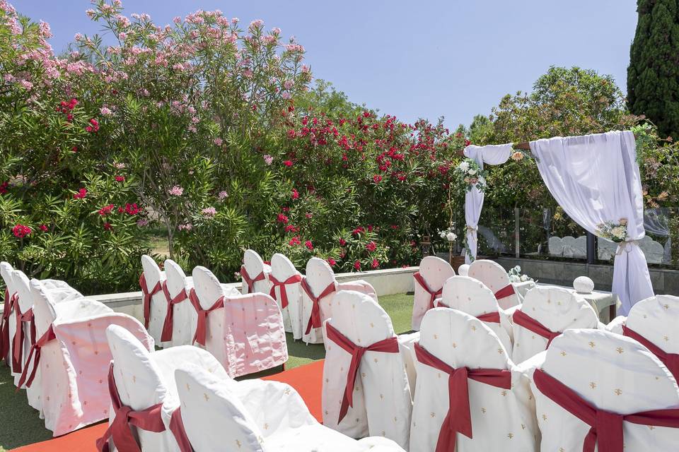 Ceremonia civil en Tza Veranda