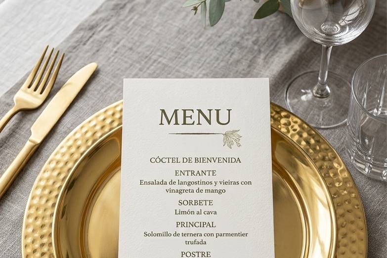 Menú