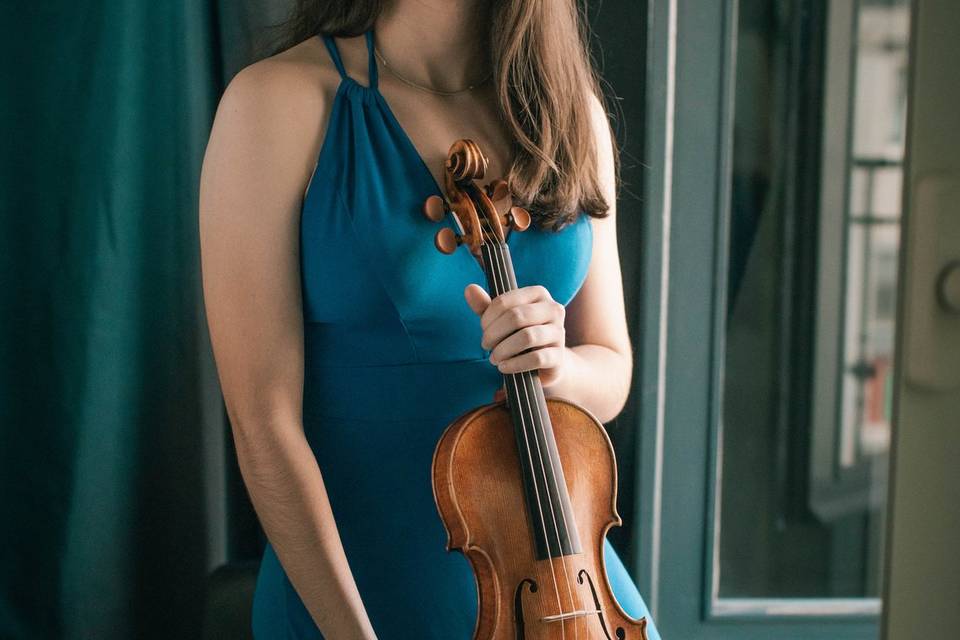 María Cardiel, violinista