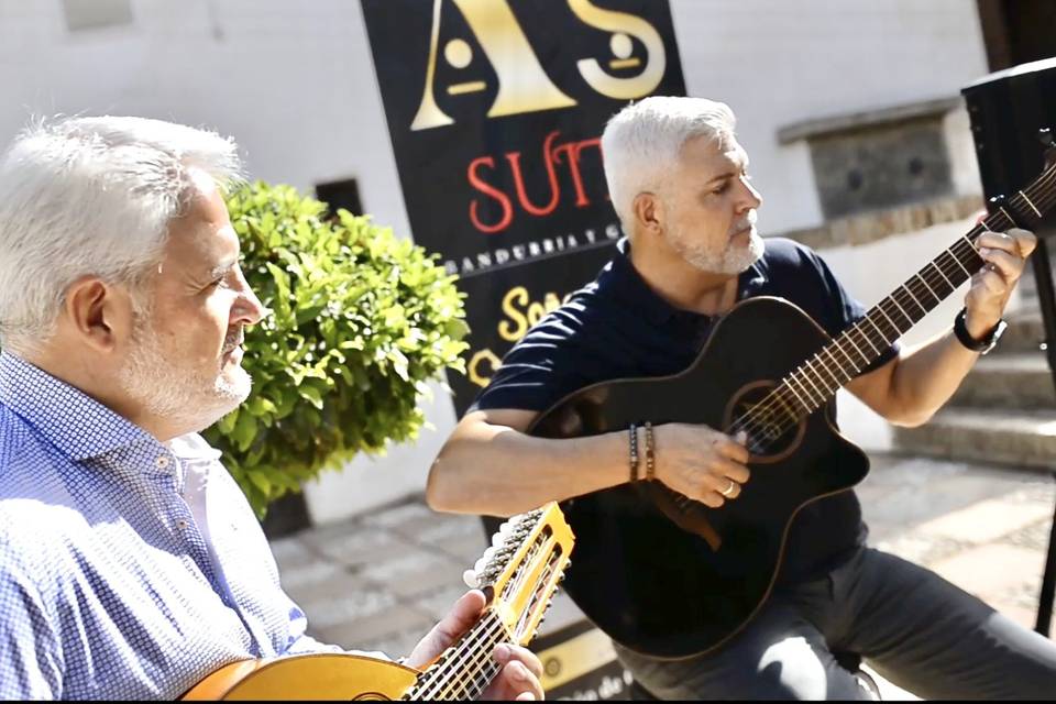 Dúo de guitarra y bandurria