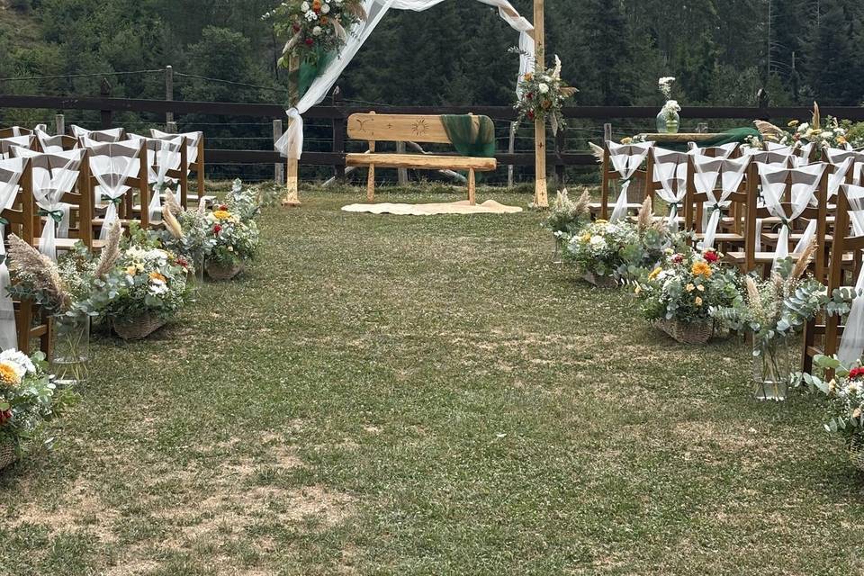 Decoración floral