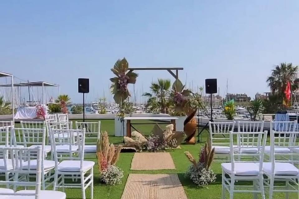 Boda exterior