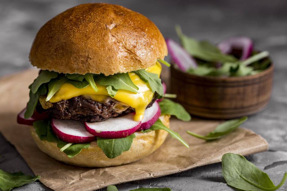 Mini burger Vegana