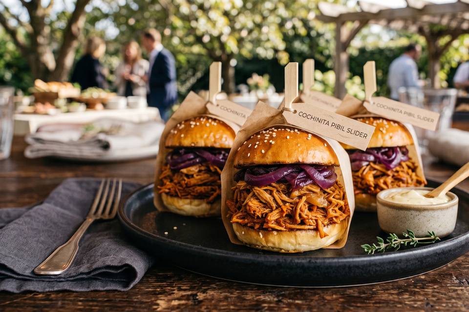 Mini burger Cochinita