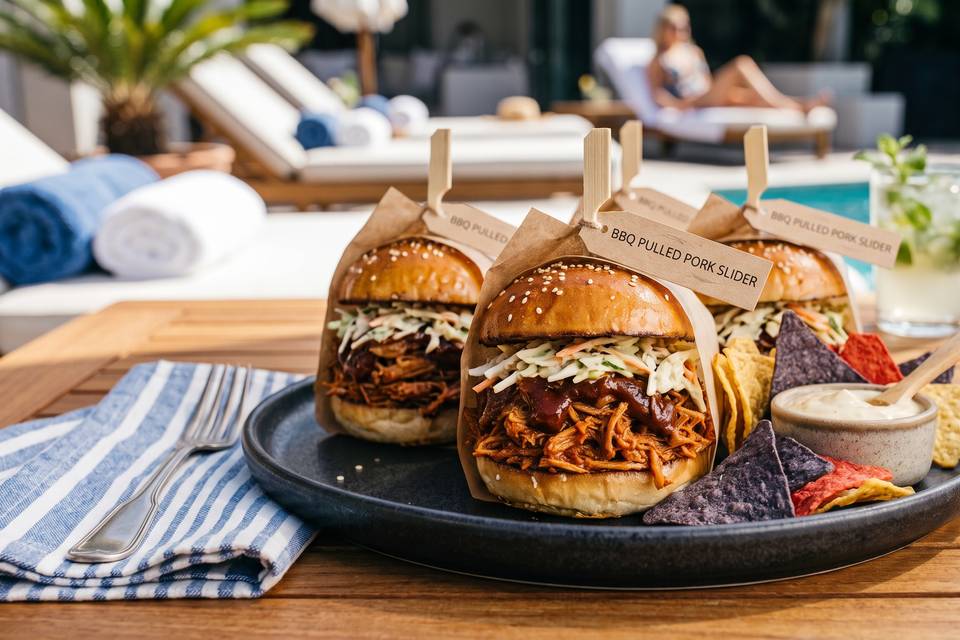 Mini burger de Pulled Pork